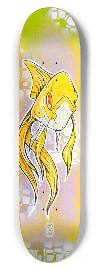 Gold Fish Board 7-3/4 Skateboard Deck
