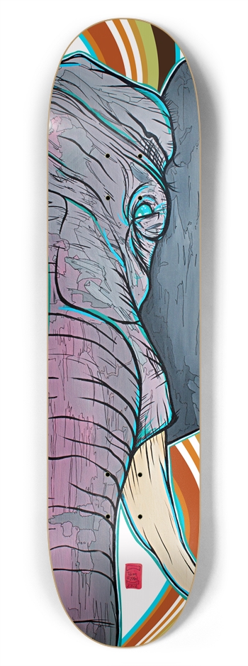 Elephant "Half Pint" Board 7-3/4 Skateboard Deck