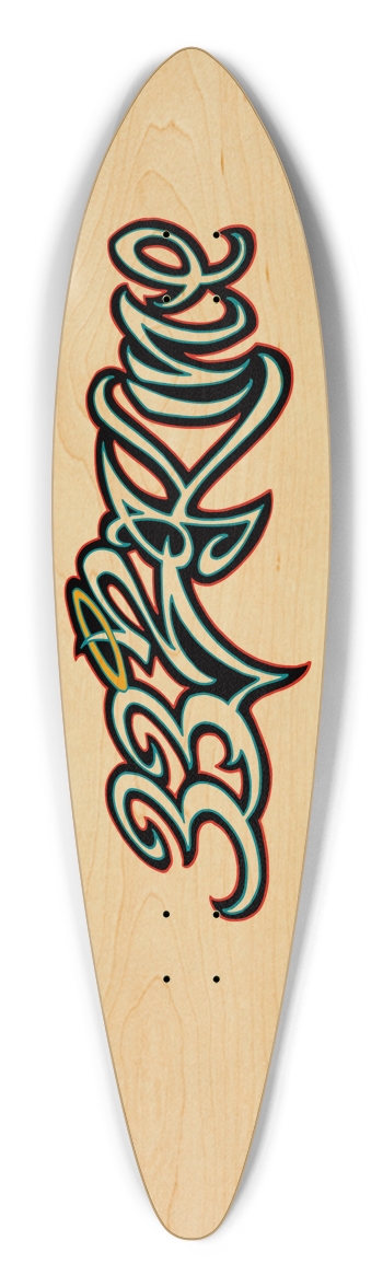 33zKine Pintail Longboard