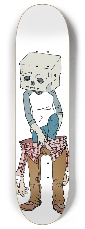 Ghosting 8 Inch Skateboard Deck