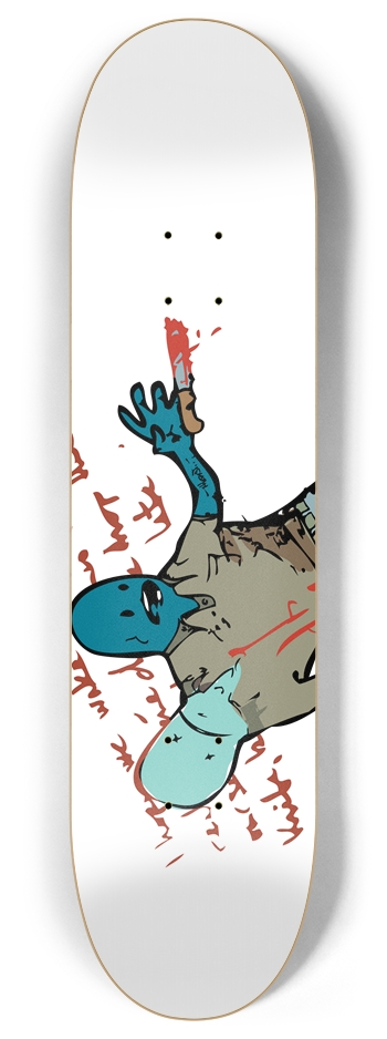 Our Politics Are Killing Us 8 Inch Skateboard Deck