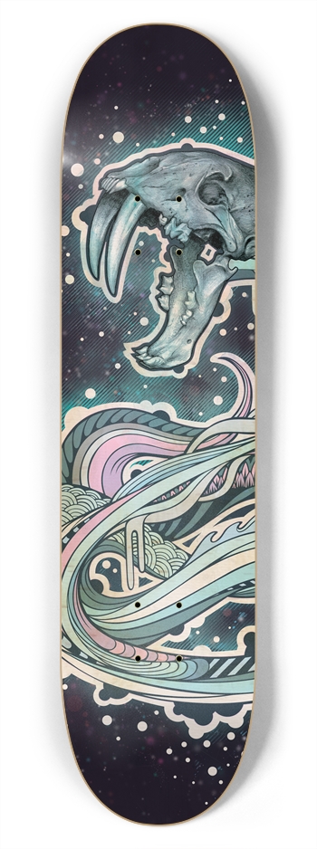 Saber-toothed Serpent 7-3/4 Skateboard Deck