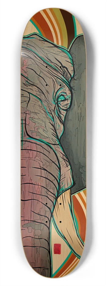 Natural Half Pint Board 7-3/4 Skateboard Deck