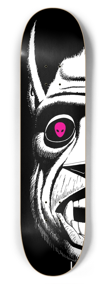 Alien Space Monkey 7-3/4 Skateboard Deck