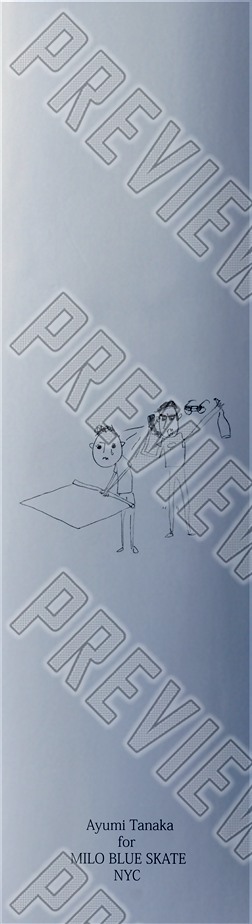 Mike S by Ayumi Tanaka 8 Inch Skateboard Deck