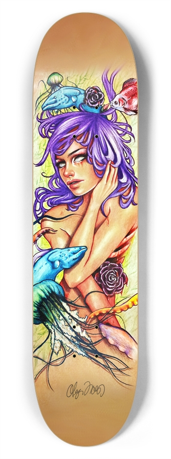 Custom Skateboard 7-3/4 Skateboard Deck