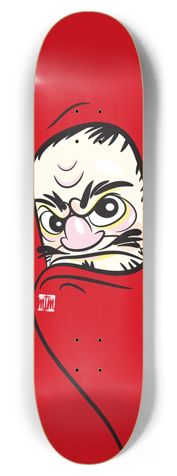 Daruma 7-7/8 7-7/8 Skateboard Deck