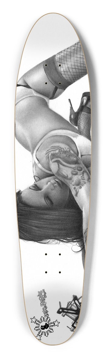 Ink Angel Longboard Shape
