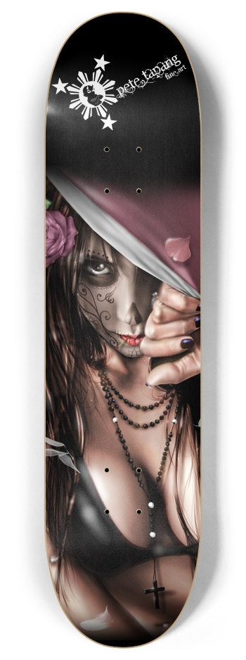 Cemetary Gates 8 Inch Skateboard Deck
