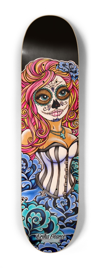 Catrina Pink - 7.25 x 29 7-1/4 Mini/Kid Skateboard