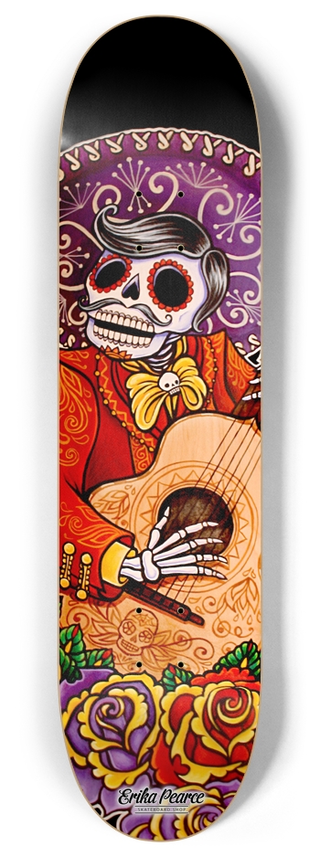 Mariachi 8 x 32 8 Inch Skateboard Deck