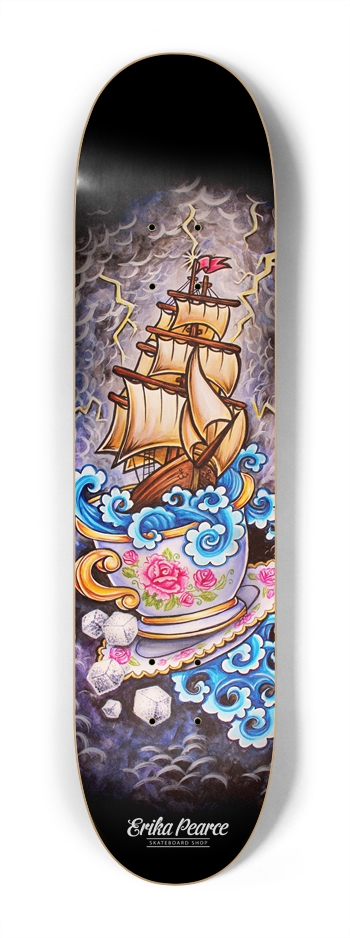 Storm in a Teacup 7.25 x 29 7-1/4 Mini/Kid Skateboard