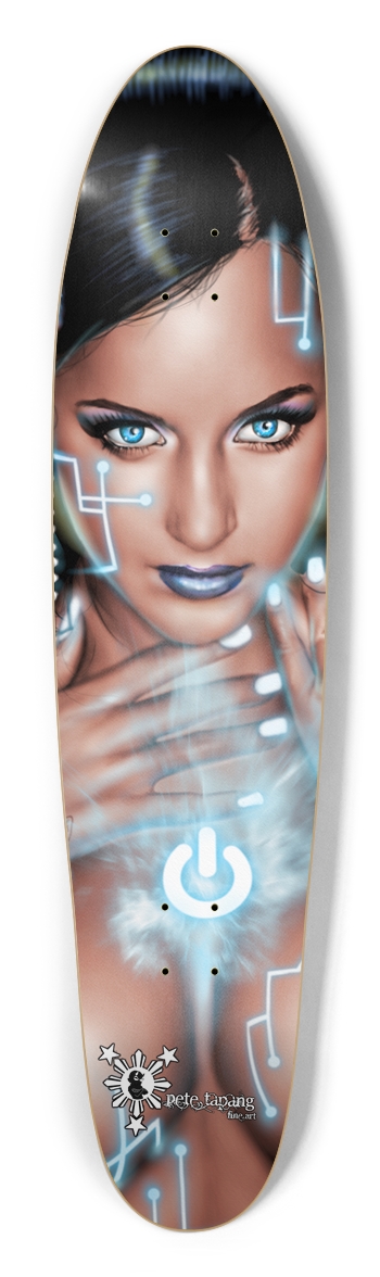 Power Longboard Shape