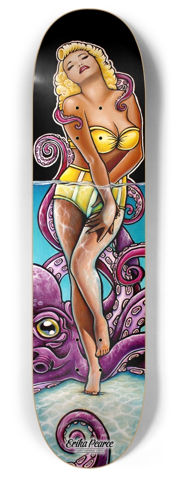 Deep Sea Desires 8 x 32 8 Inch Skateboard Deck