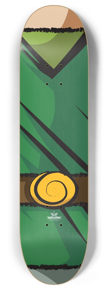The Legend of Zelda: The Wind Waker Green Tunic Sk 8 Inch Skateboard Deck