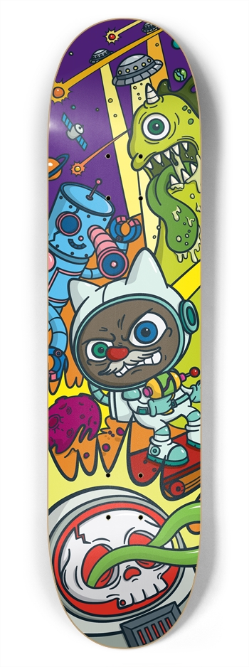 The War of the World (7.75 x 31.75) 7-3/4 Skateboard Deck