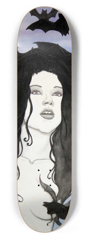 Bats Skate Deck 7-3/4 Skateboard Deck