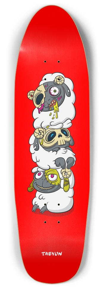 Zombie Sheep (Punk Nose Pool) Punk Nose Shape