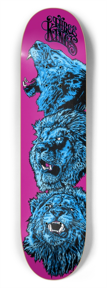 Three Kings 7-3/4 Skateboard Deck