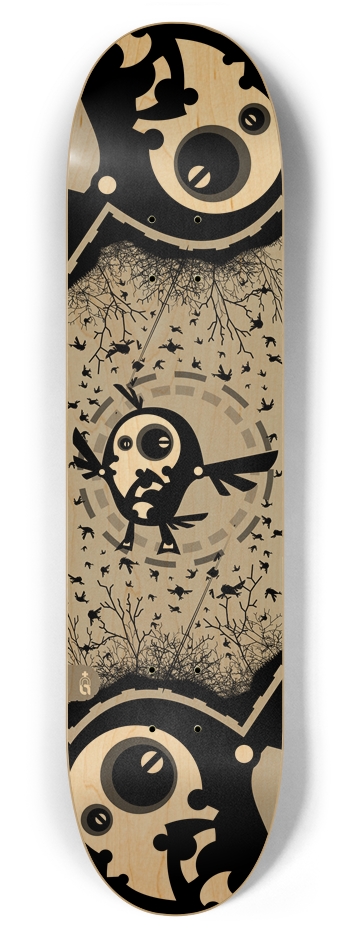 skz_crow 7-7/8 Skateboard Deck