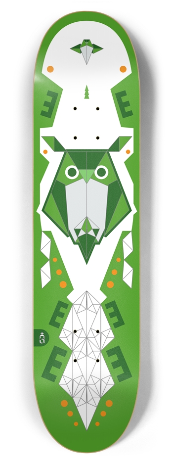 origam_owl 7-7/8 Skateboard Deck