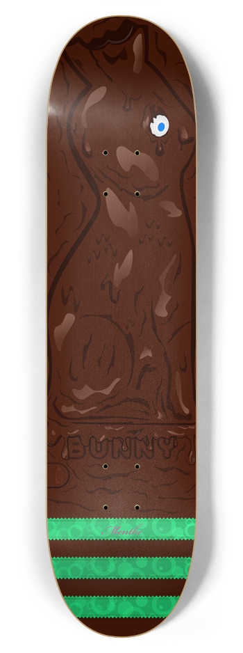 chocola-menthe 7-7/8 Skateboard Deck