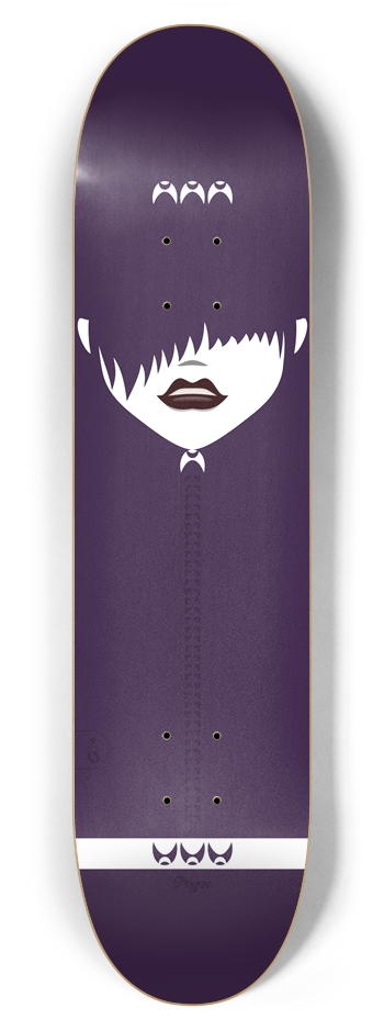 goddez_nyx 7-7/8 Skateboard Deck