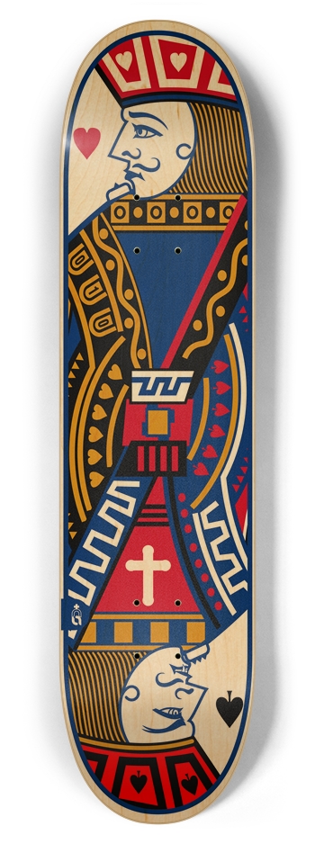 cardz_jack-hs{n} 7-7/8 Skateboard Deck
