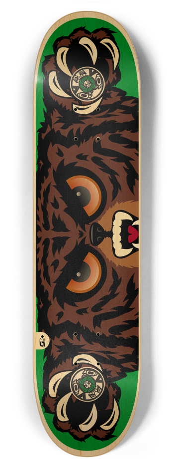 eyez_mountain{n} 7-7/8 Skateboard Deck