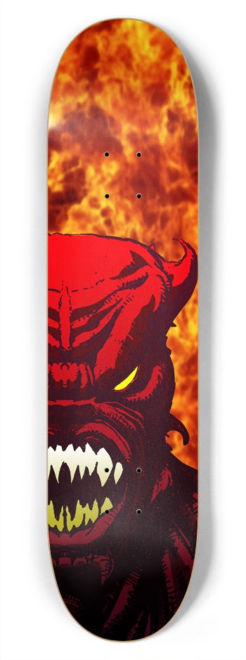 Demon 7-3/4 Skateboard Deck