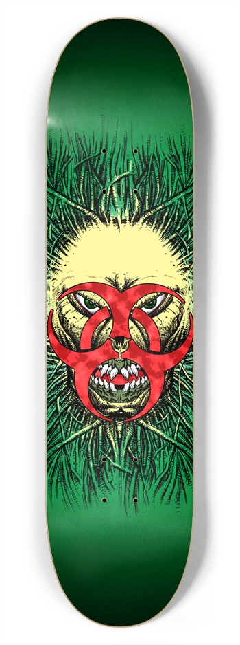 Biohazard 7-3/4 Skateboard Deck