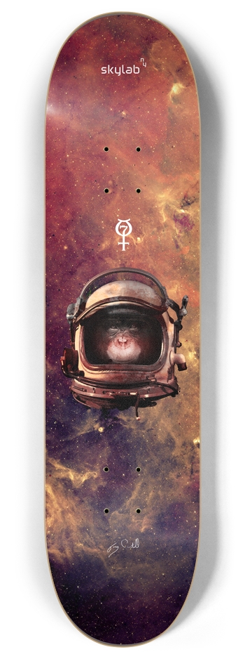 HAM Mercury Mission 8 Inch Skateboard Deck