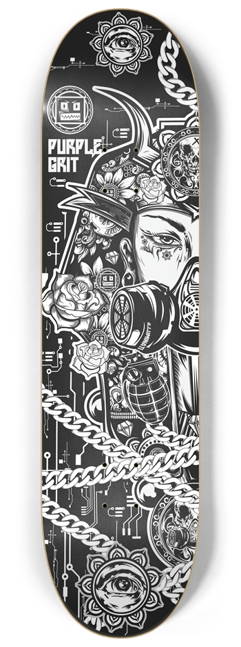 Rise of the pharaoh by Darylenvi 8-1/4 Skateboard Deck