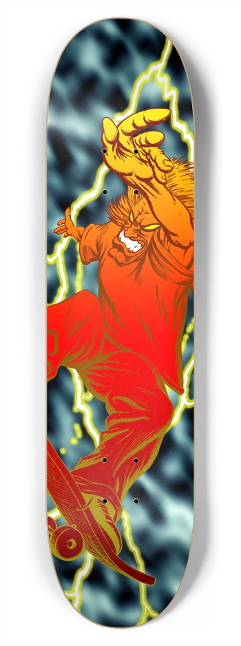 Angry Ollie 7-3/4 Skateboard Deck
