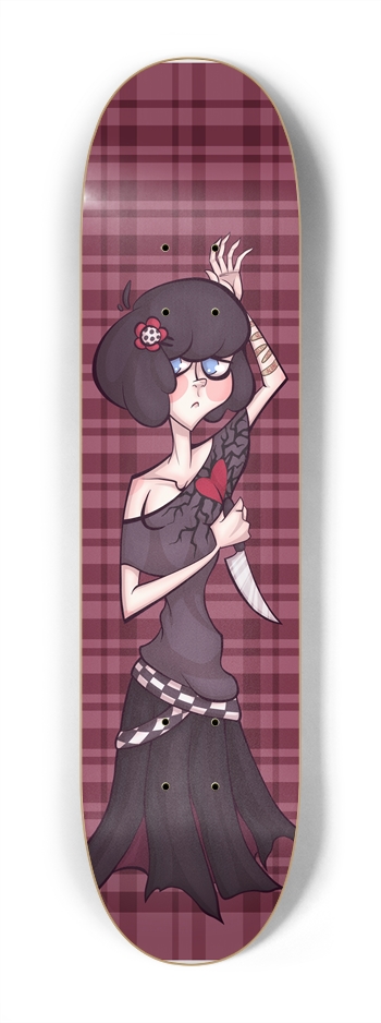 Angel O' Knives 7-1/4 Mini/Kid Skateboard