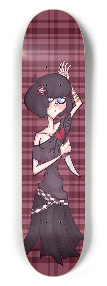 Angel O' Knives 7-1/2 Skateboard Deck