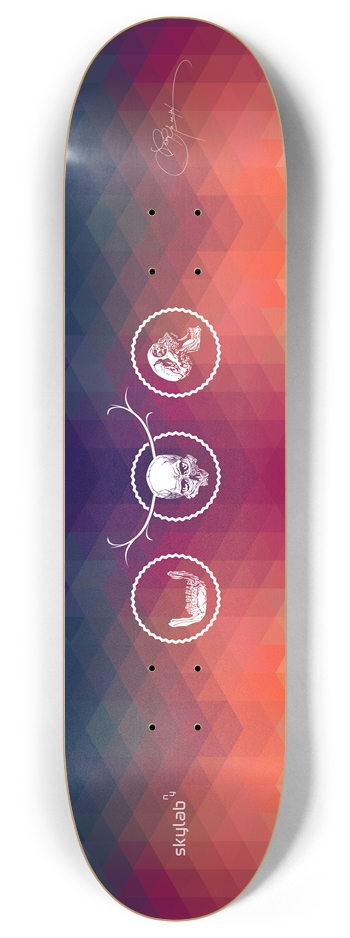 Proof of Life 8 Inch Skateboard Deck