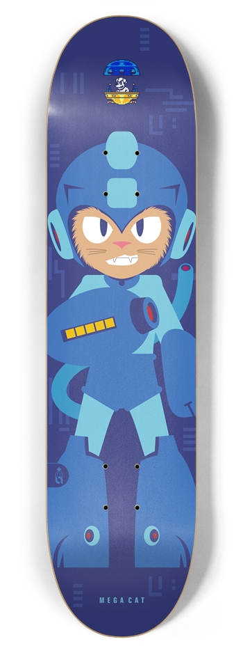 mc_megacat 7-7/8 Skateboard Deck
