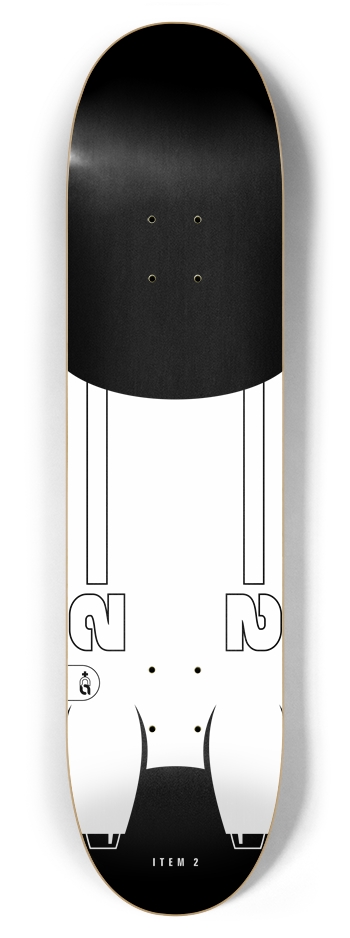 mc_item2 {bw} 7-7/8 Skateboard Deck