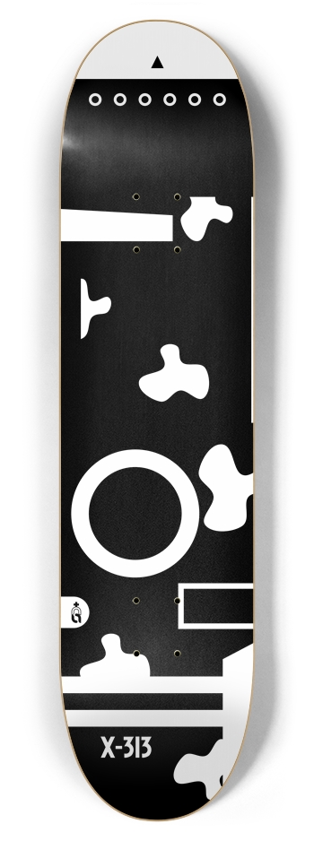 WW2 Zero Plane {bw} 7-7/8 Skateboard Deck