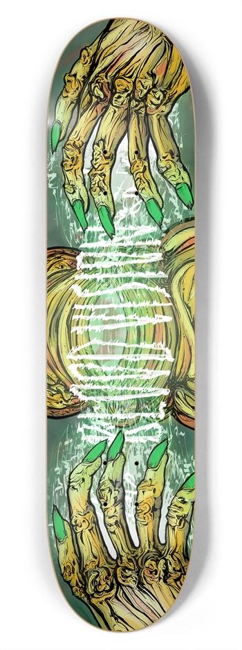 blood vision electric 7.75 7-3/4 Skateboard Deck