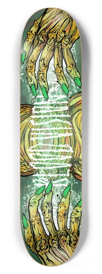 blood vision electric 7.625 7-5/8 Skateboard Deck