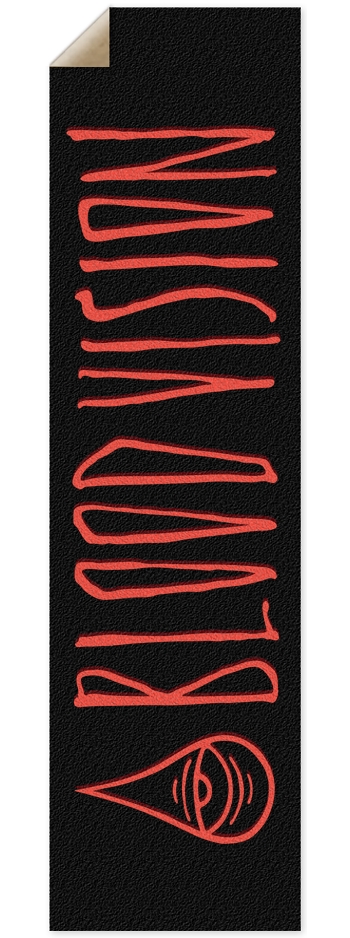 blood vision full vision grip 9 x 33 Inch Griptape