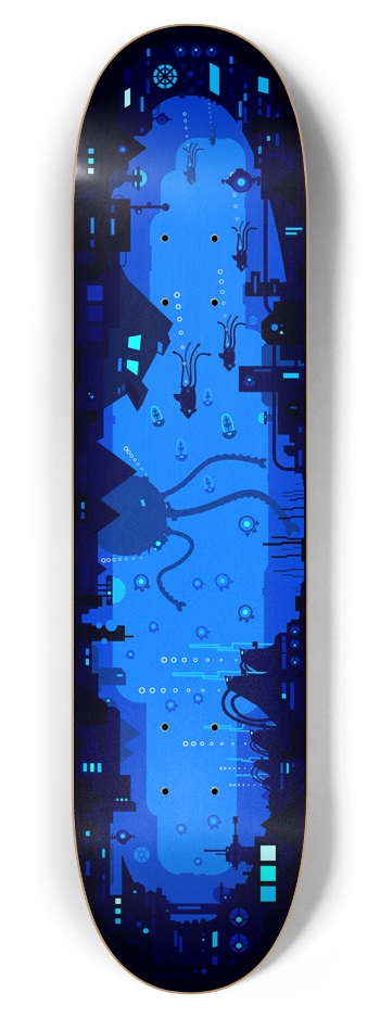 world_war_sea 7-7/8 Skateboard Deck