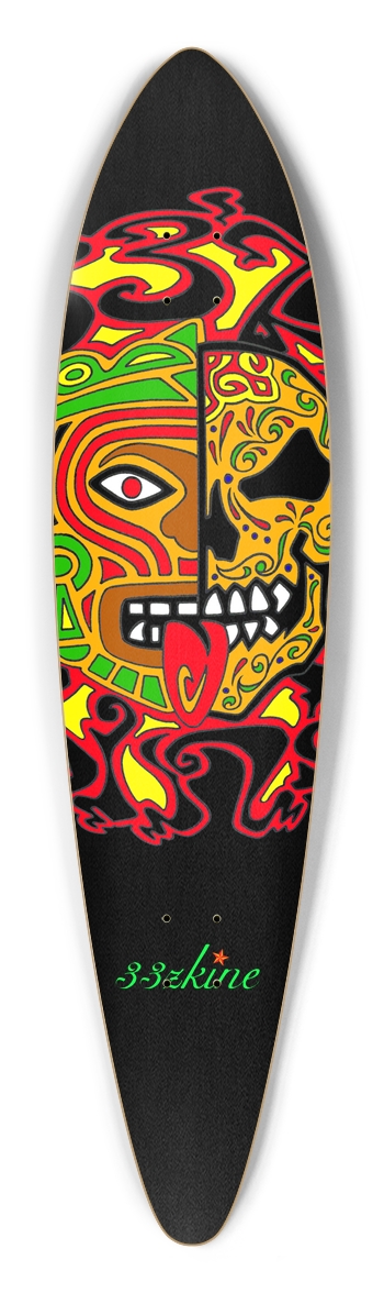 33zKine Pintail Longboard