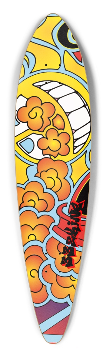 33zKine Pintail Longboard