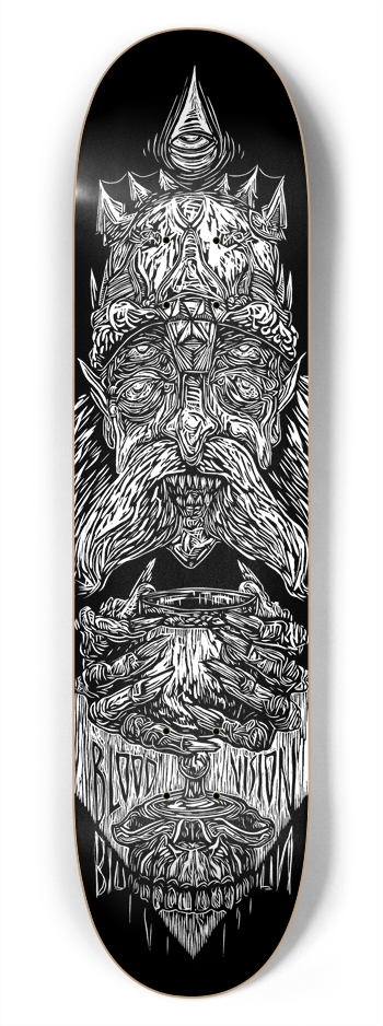 blood vision blood chalice 7-3/4 Skateboard Deck