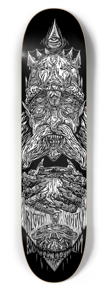 blood vision blood chalice 7-5/8 Skateboard Deck