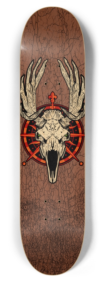 north_valley_spirit{n} 7-7/8 Skateboard Deck