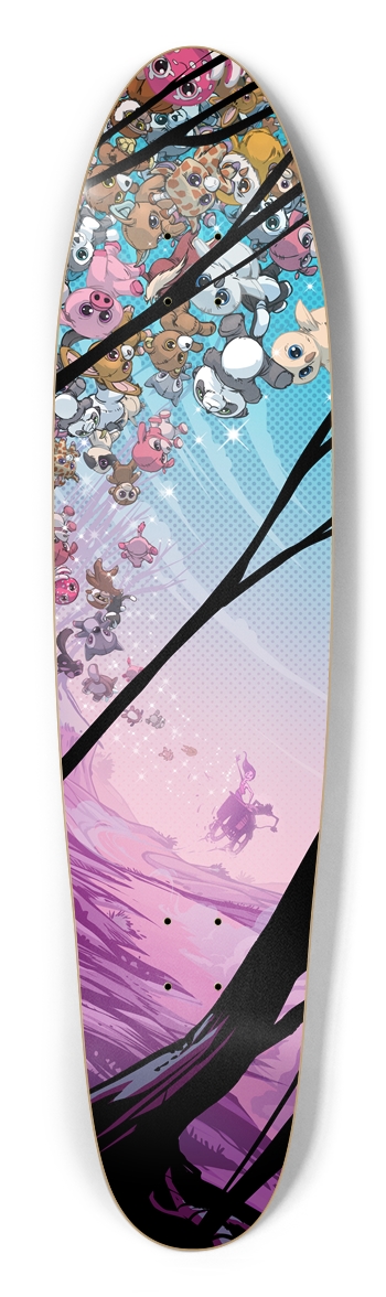 All Girl Longboard Shape